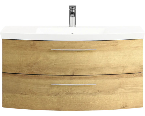 Waschtisch mit zwei Schubladen und Armatur