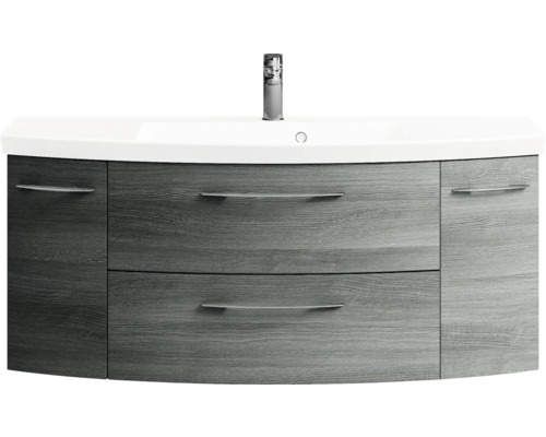 Meuble sous-vasque avec lavabo et robinetterie