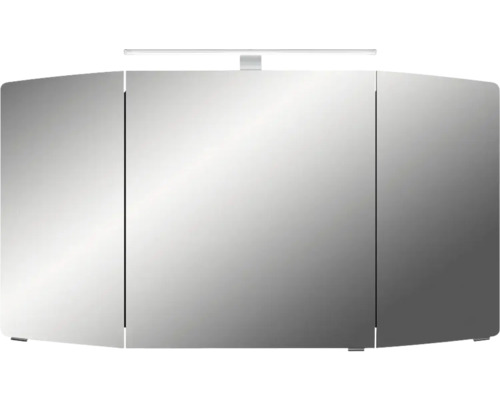 Armoire de toilette à trois portes avec éclairage