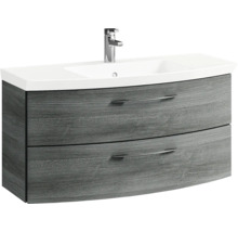 Meuble sous-lavabo avec lavabo et deux tiroirs
