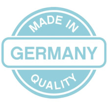 Hergestellt in Deutschland Qualitätssiegel