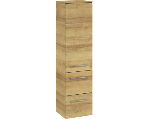 Armoire haute avec trois tiroirs pour la salle de bain