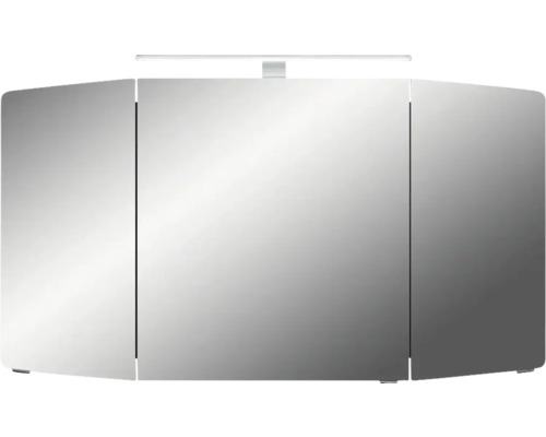 Armoire de toilette à trois portes avec éclairage