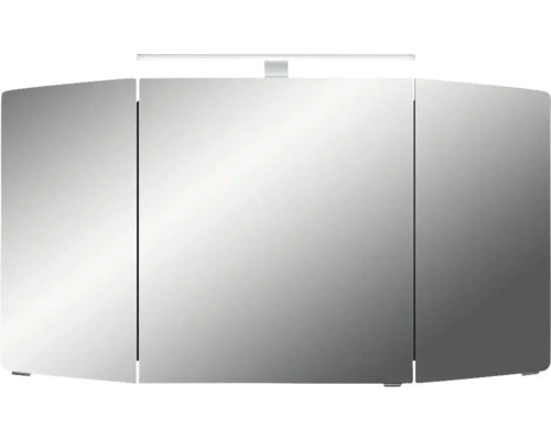 Armoire de toilette à trois portes avec éclairage