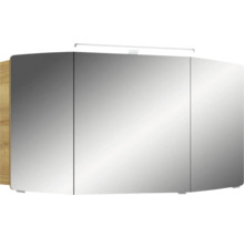 Armoire de toilette avec trois portes et éclairage