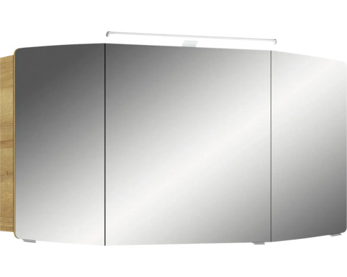 Armoire de toilette avec trois portes et éclairage