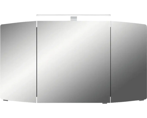 Spiegelschrank mit drei Türen und Beleuchtung