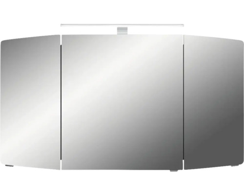 Spiegelschrank mit drei Türen und Beleuchtung