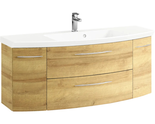 Meuble sous-lavabo avec lavabo et robinetterie
