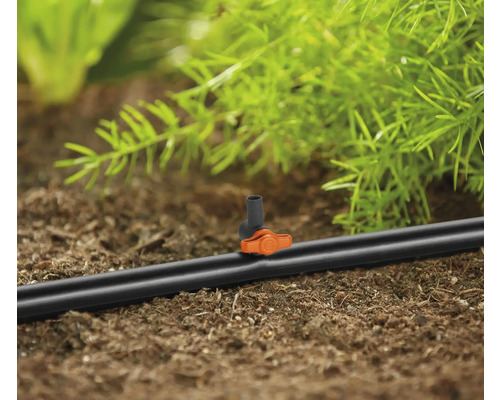 Vanne d''arrêt pour tuyau d''arrosage goutte à goutte pour l''irrigation du jardin
