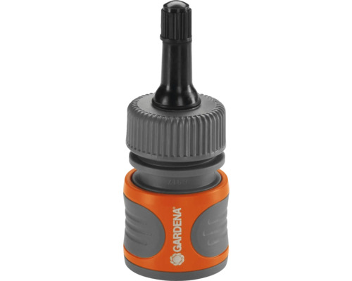Nez de robinet Gardena pour raccorder un tuyau d''arrosage à un robinet