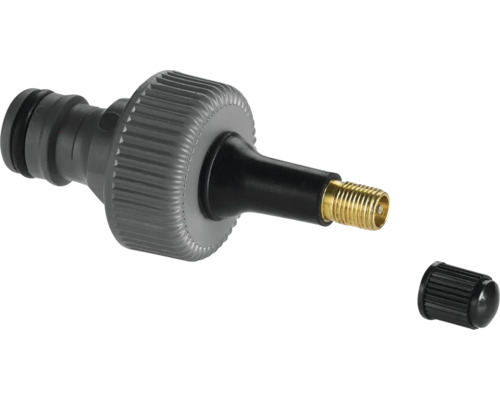 Adaptateur pour tuyau d''arrosage et valve de pneu