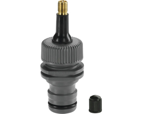 Adaptateur de tuyau d''arrosage avec filetage en laiton et bouchon de fermeture