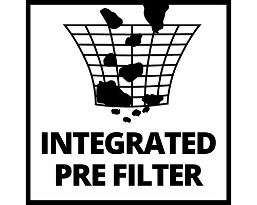 Symbole pour préfiltre intégré