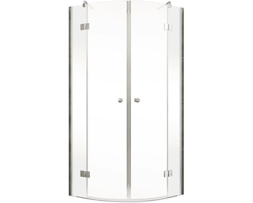 Eckdusche mit zwei Drehtüren