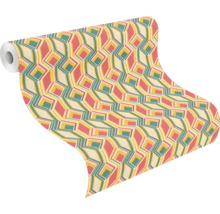 Rouleau de papier peint avec motif géométrique
