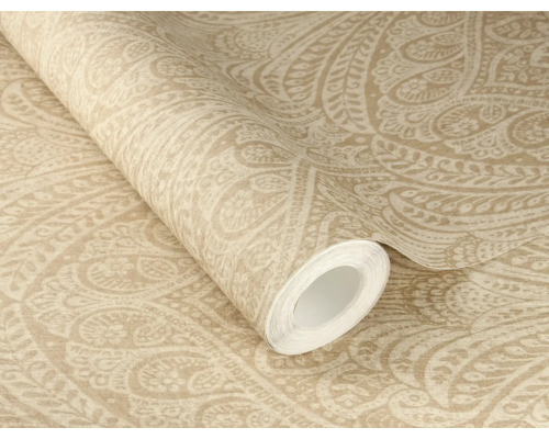 Rouleau de papier peint avec motif cachemire