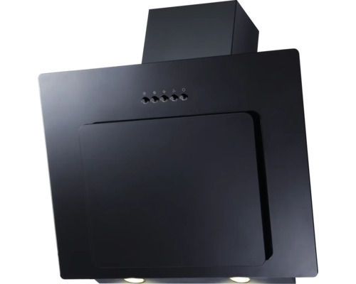 Hotte aspirante noire pour la cuisine