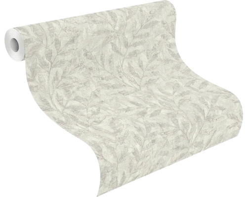 Rouleau de papier peint à motif de feuilles