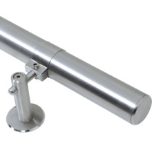 Garde-corps en acier inoxydable avec support