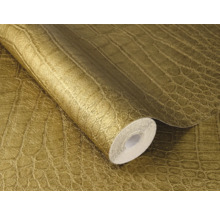 Tapetenrolle mit Krokodilmuster