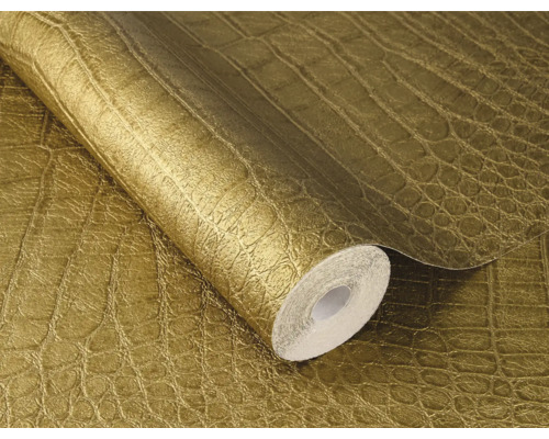 Rouleau de papier peint avec motif crocodile