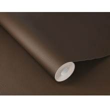 Rolle braune Tapete mit Lederstruktur