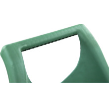 Poignée d''un sac de transport d''outils de jardin en plastique