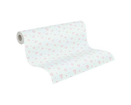 Rouleau de papier peint à motif floral