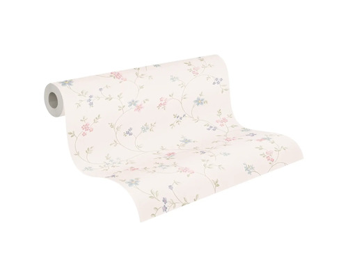 Rouleau de papier peint à motif floral