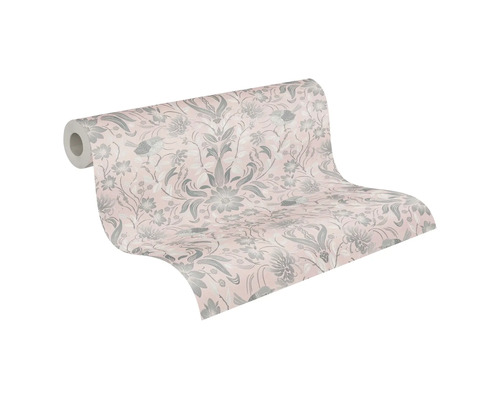 Rouleau de papier peint à motif floral