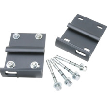 Supports métalliques avec ancrages à boulons pour la fixation