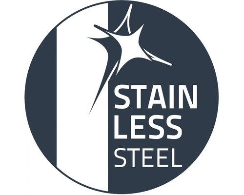 Symbole pour acier inoxydable