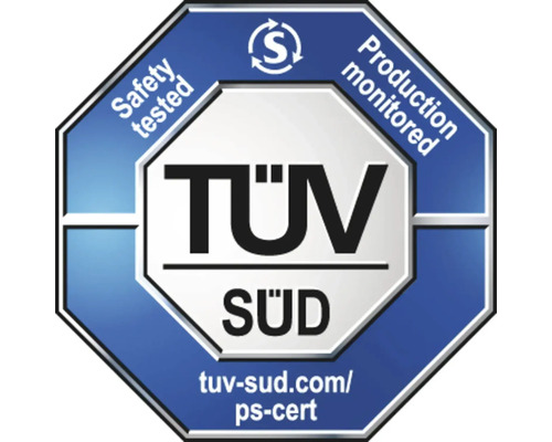 Label TÜV SÜD: sécurité contrôlée, production surveillée