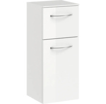 Armoire de salle de bain suspendue avec deux tiroirs