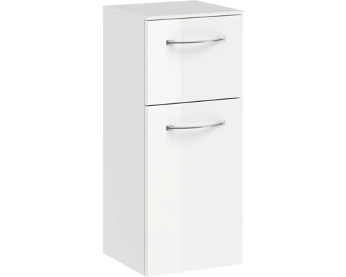 Armoire de salle de bain suspendue avec deux tiroirs
