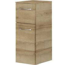 Armoire haute avec deux tiroirs dans la salle de bain