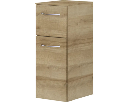 Armoire haute avec deux tiroirs dans la salle de bain