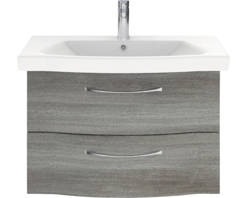 Meuble-lavabo avec deux tiroirs et lavabo