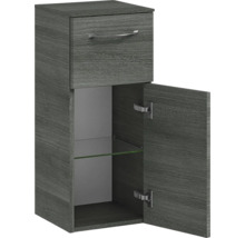 Hängeschrank mit Schublade und Tür mit Glasboden