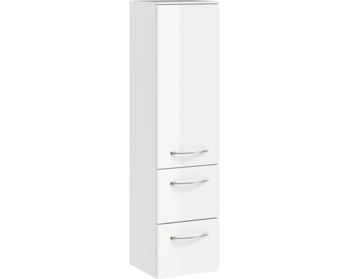 Armoire haute de salle de bain avec trois tiroirs