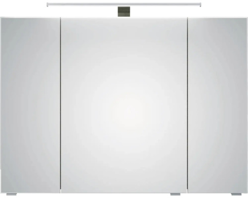 Spiegelschrank mit drei Türen und Beleuchtung