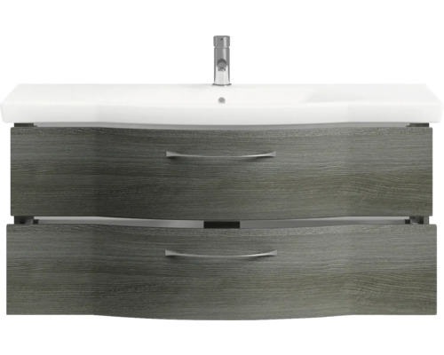 Meuble sous-vasque avec deux tiroirs et lavabo