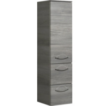 Hochschrank mit einer Tür und drei Schubladen