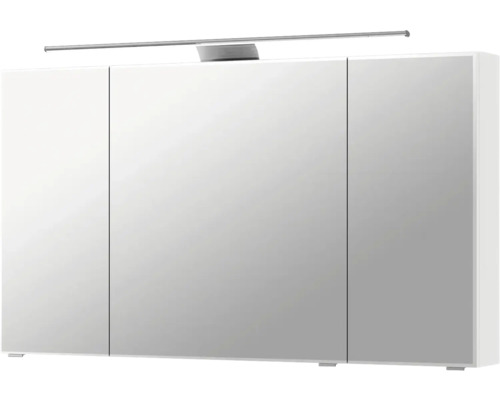 Armoire de toilette avec trois portes et éclairage