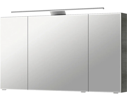 Armoire de toilette à trois portes avec éclairage