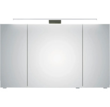 Armoire de toilette à trois portes avec éclairage