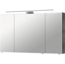 Armoire de toilette à trois portes avec éclairage