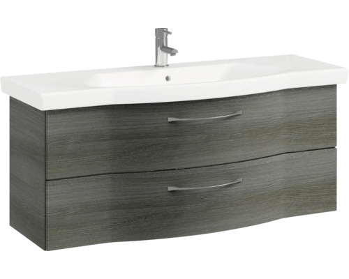 Meuble sous-vasque avec deux tiroirs et lavabo