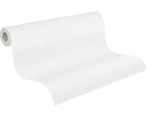 Rouleau de tapisserie intissée blanche